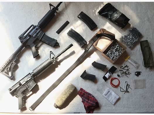 2 .43 RAM Maker Assault Rifle 1R Rifle Umarex CO2 Compressed Air Set Collection Hobbyist Exchange Trade-in PCP Air Rifle Compressed Air Home Defense