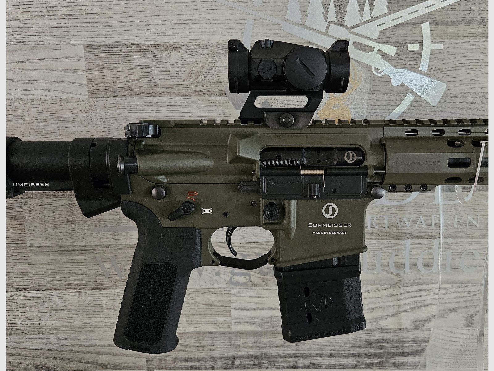 Schmeisser AR-15 M4FL OD Green 14,5" Kal. .223Rem. - Komplettset - Neuware vom Fachhandel