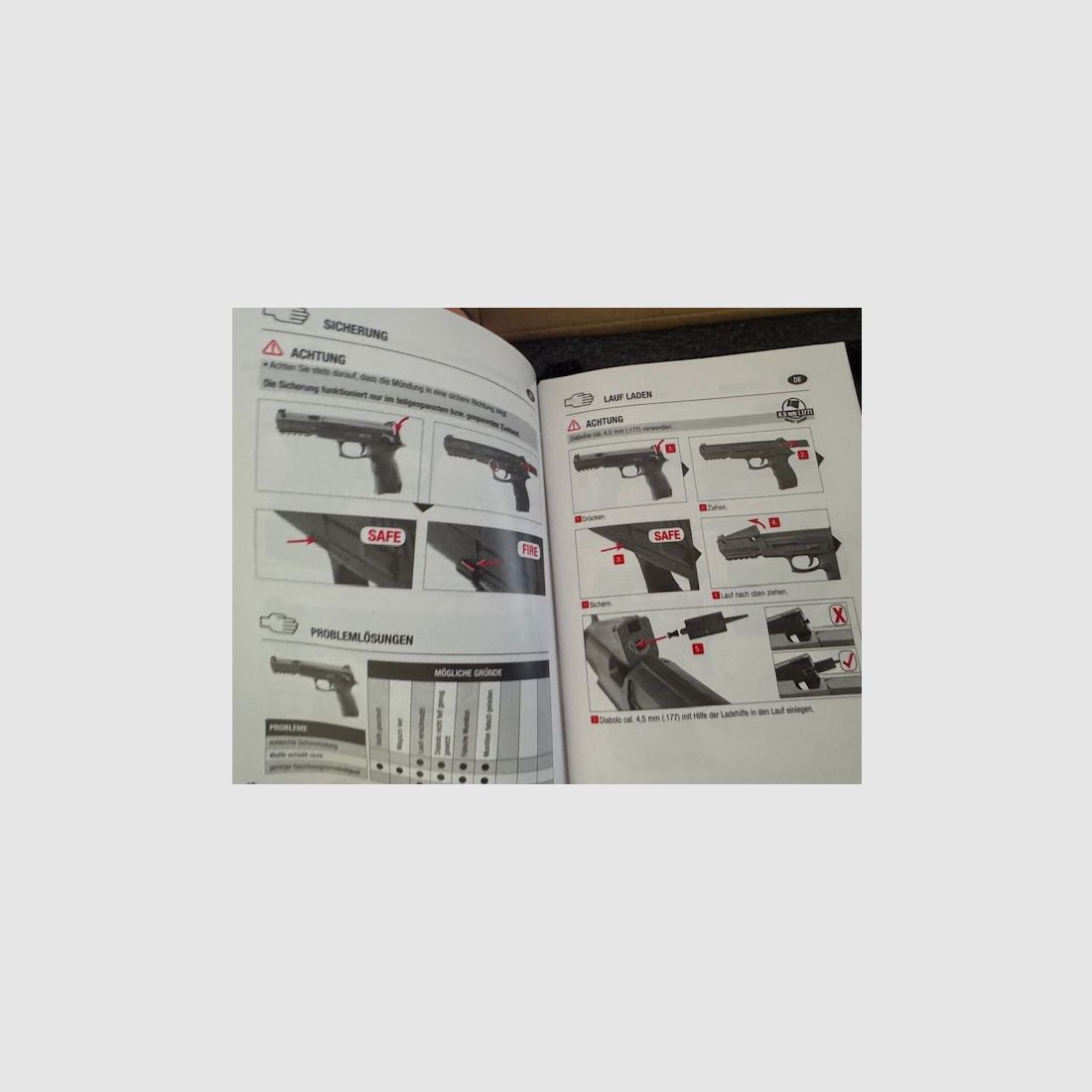 Umarex DX17 Luftpistole mit viel Zubehör