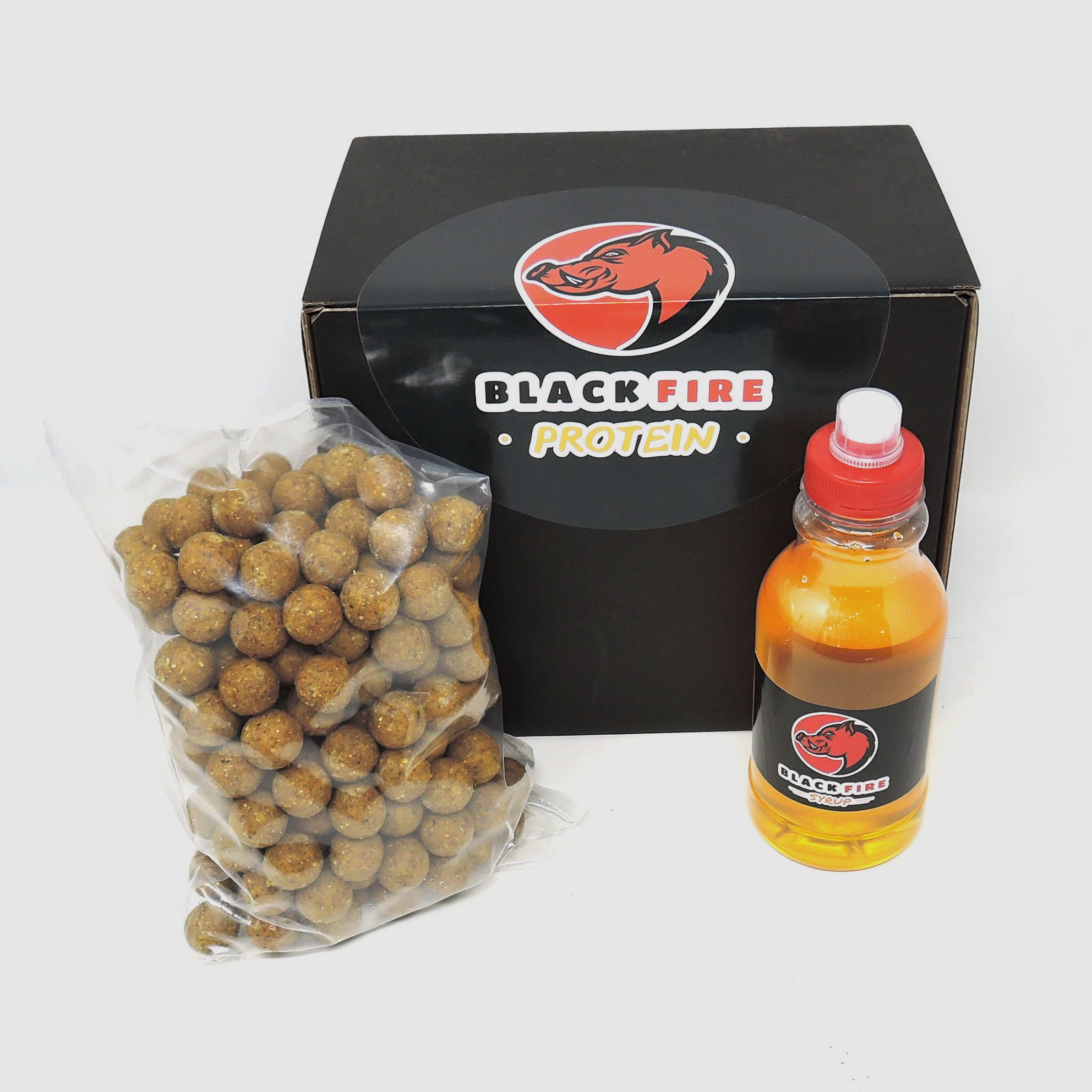Atrakcyjna Pudełko na Paszę Black Fire Protein