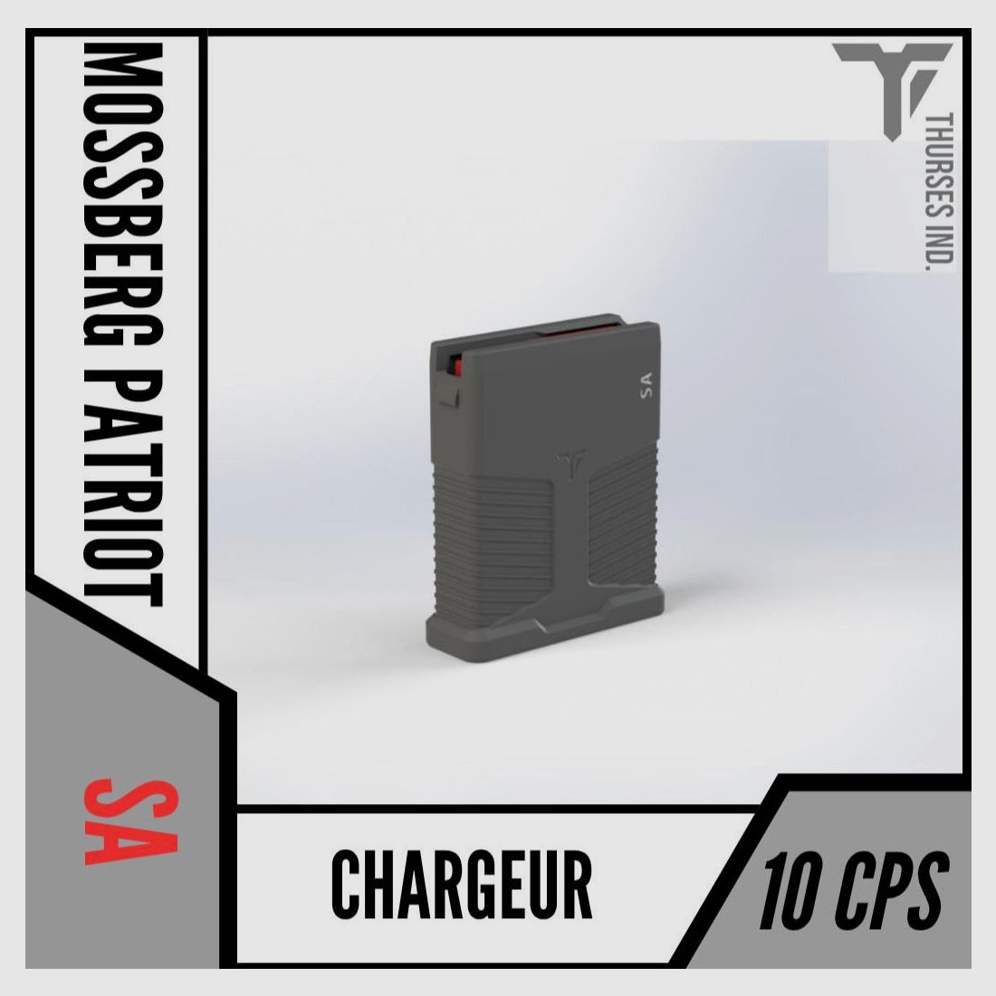 TI Magazin kompatibel mit MOSSBERG PATRIOT SA .308win 10 Schuss