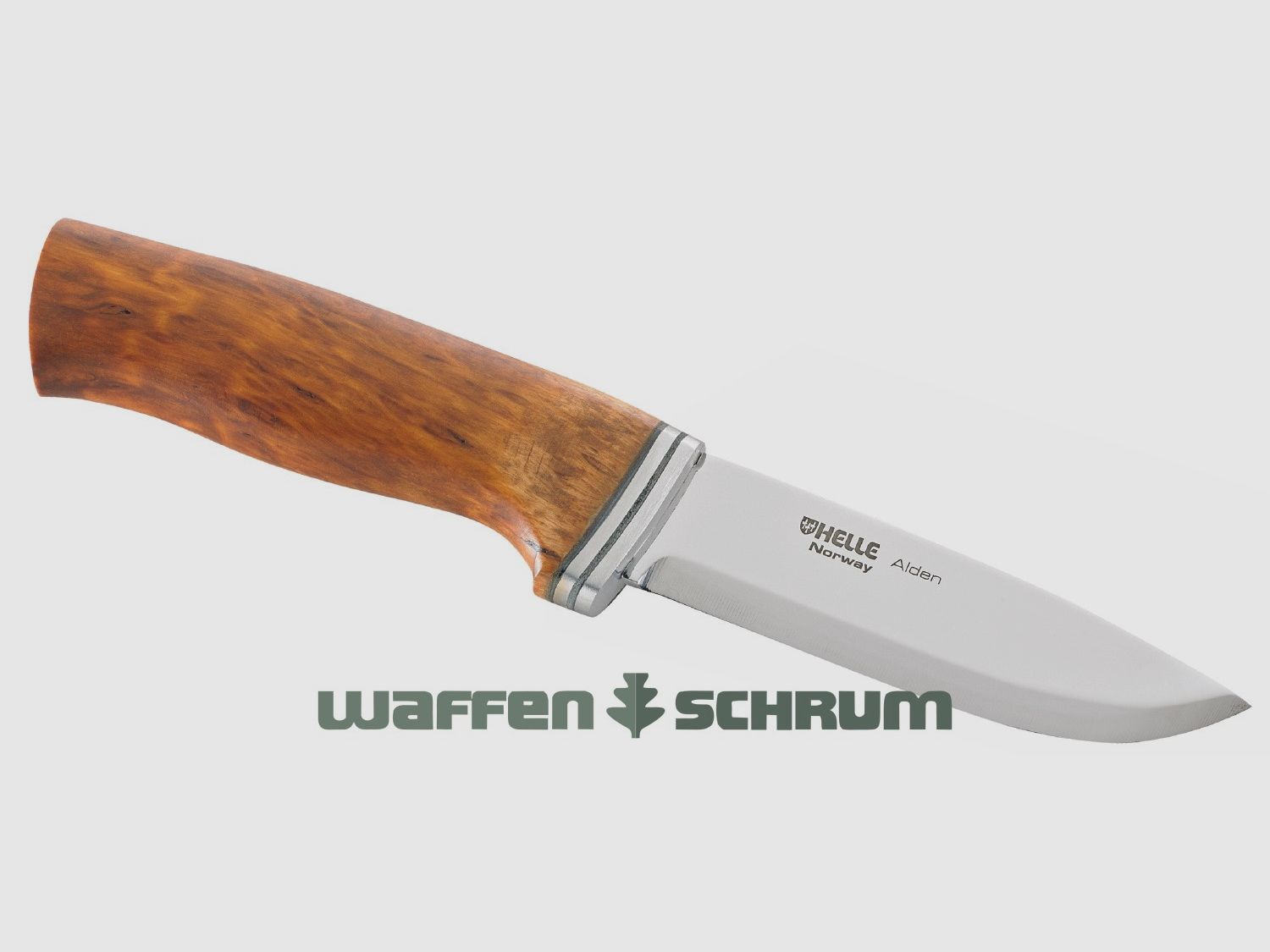 Helle Jagdmesser Gesamtlänge: 23,3cm - Klingenlänge: 11,0cm Alden