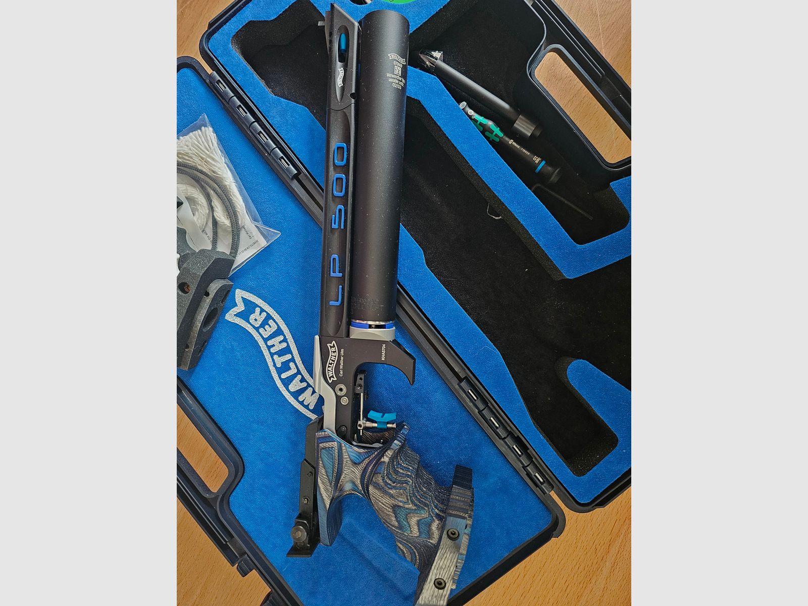 Walther LP 500 Expert S und M-L Griff 5D Blue Angel
