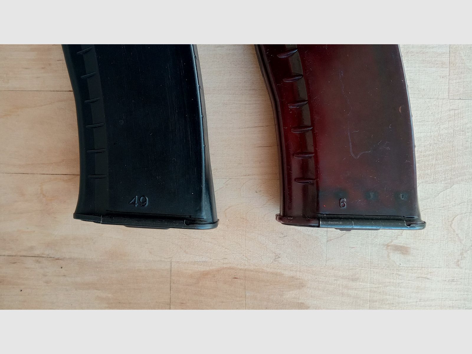 AK74 Deko Magazin (onbruikbaar/deactiveerd) voor Yunker AKS-74u van de russ-guns-de MWM Gillmann GmbH // Co2 AKSU Krinkov / Tula Plum en Izhmash AK Deko