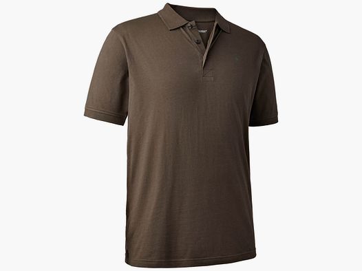 Deerhunter Poloshirt Christian (Brown Leaf)