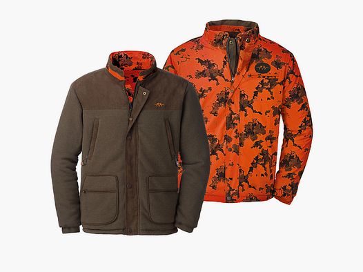 Chaqueta reversible de forro polar camuflaje Blaser Bastian