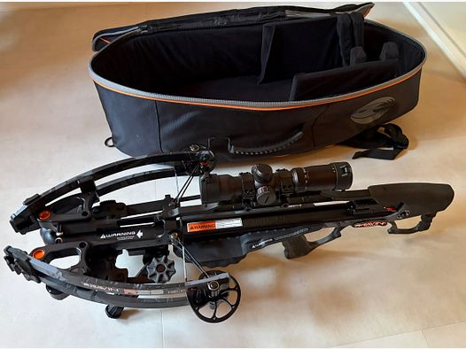 Ravin R29 Compound Crossbow – very good condition – extensive accessories