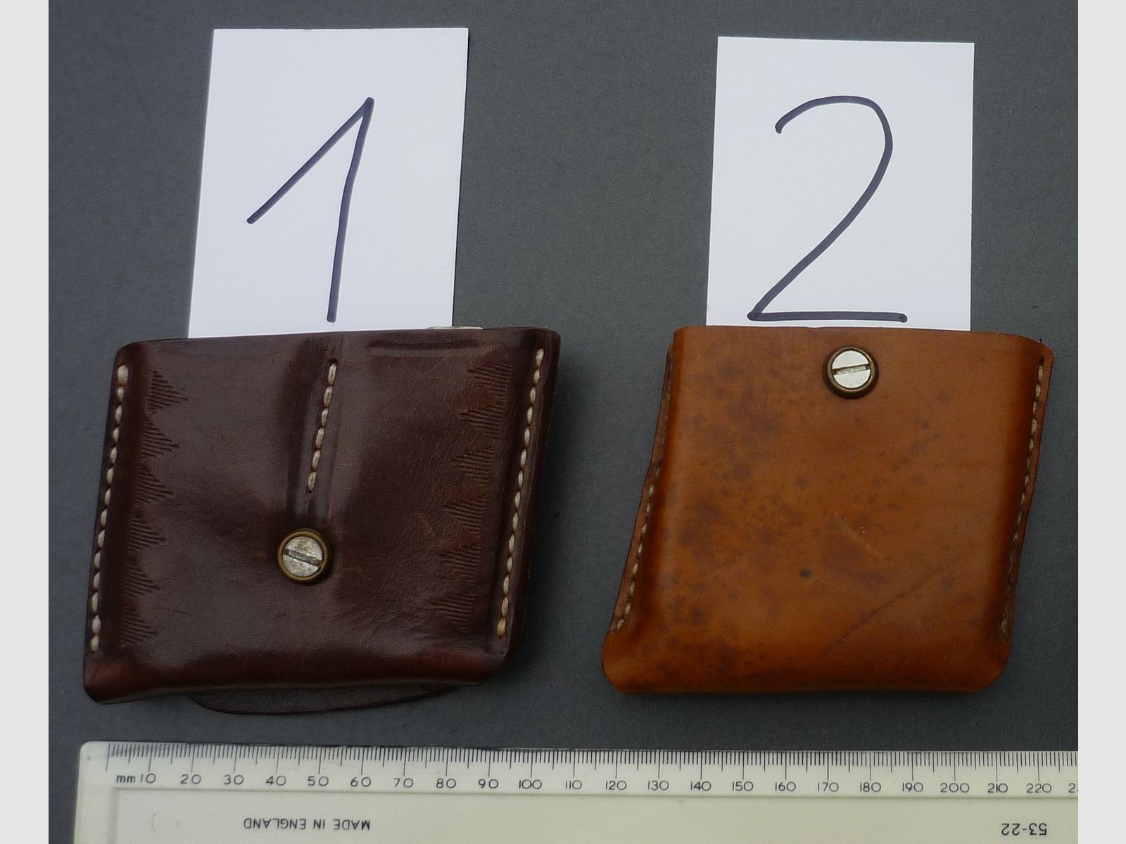 HKDesign Holster Art. Nr.011 diverse Magazintaschen  2x Colt 2. Wahl, 1 x 1.Wahl  mit Einstellschraube 