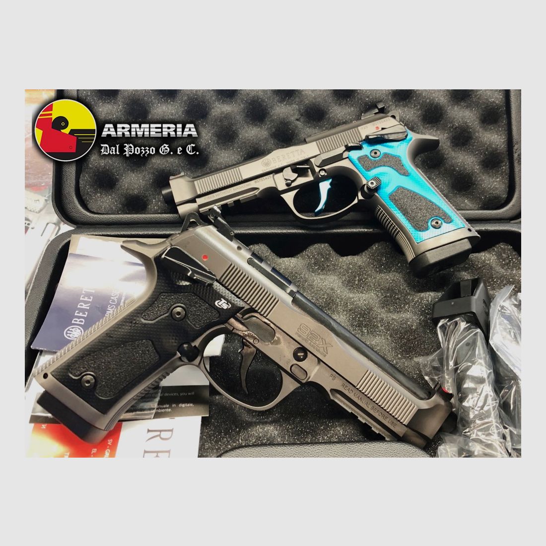 BERETTA 92X PERFORMANCE OPTIC DARK SERIES 9X19