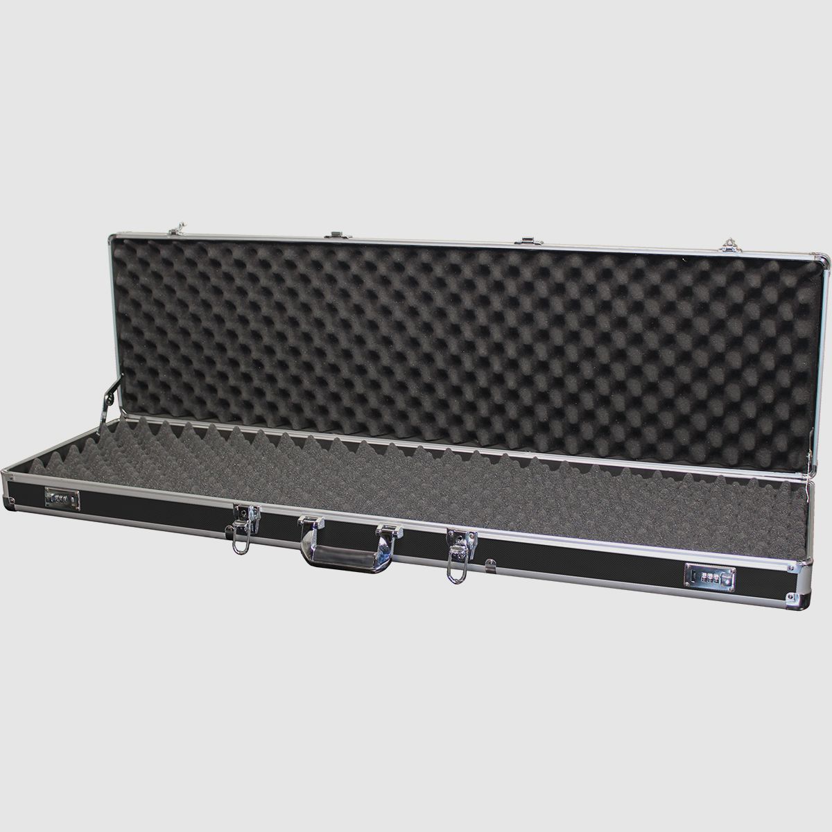 Mallette pour arme en aluminium noire Greenlands, image 3 sur 5
