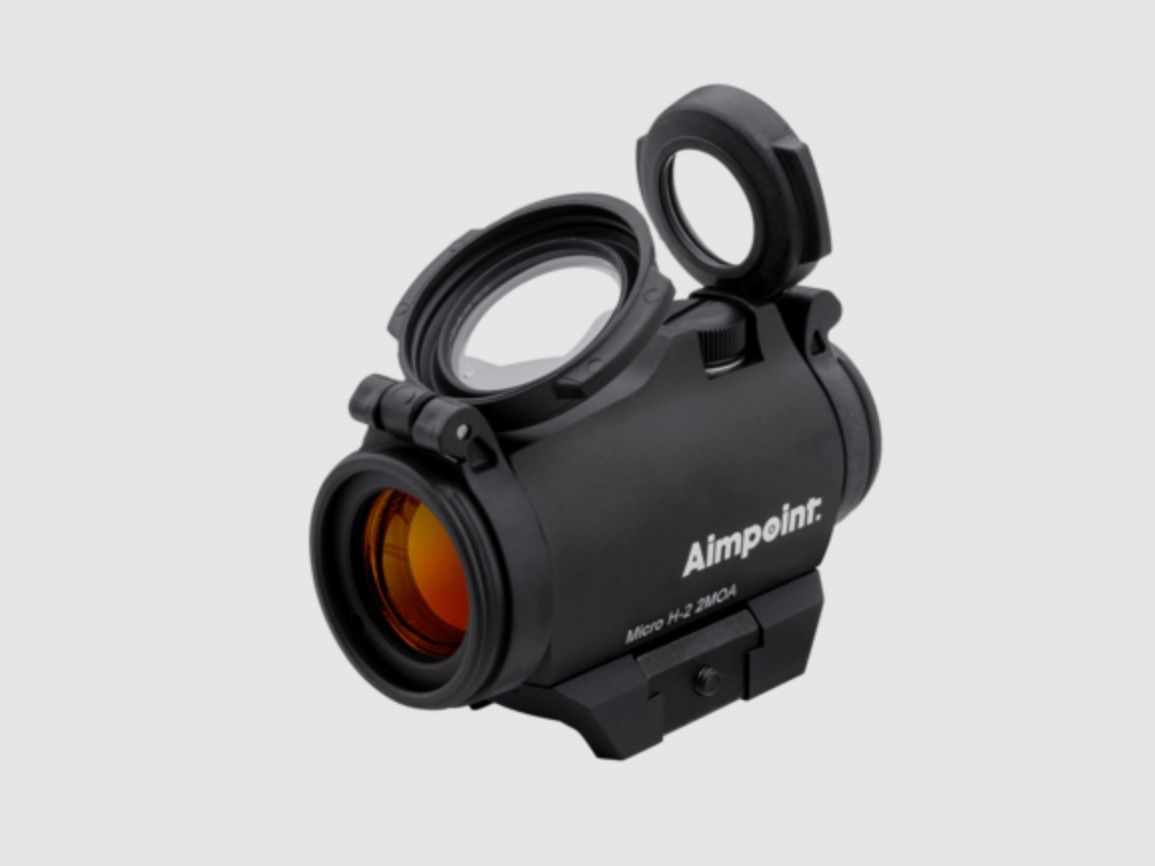 Aimpoint 200185 Micro H-2 Black Red Dot 2 MOA including Weaver mount 682510210