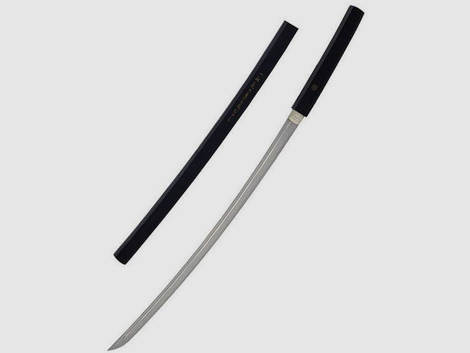 John Lee Shirasaya Katana czarny
