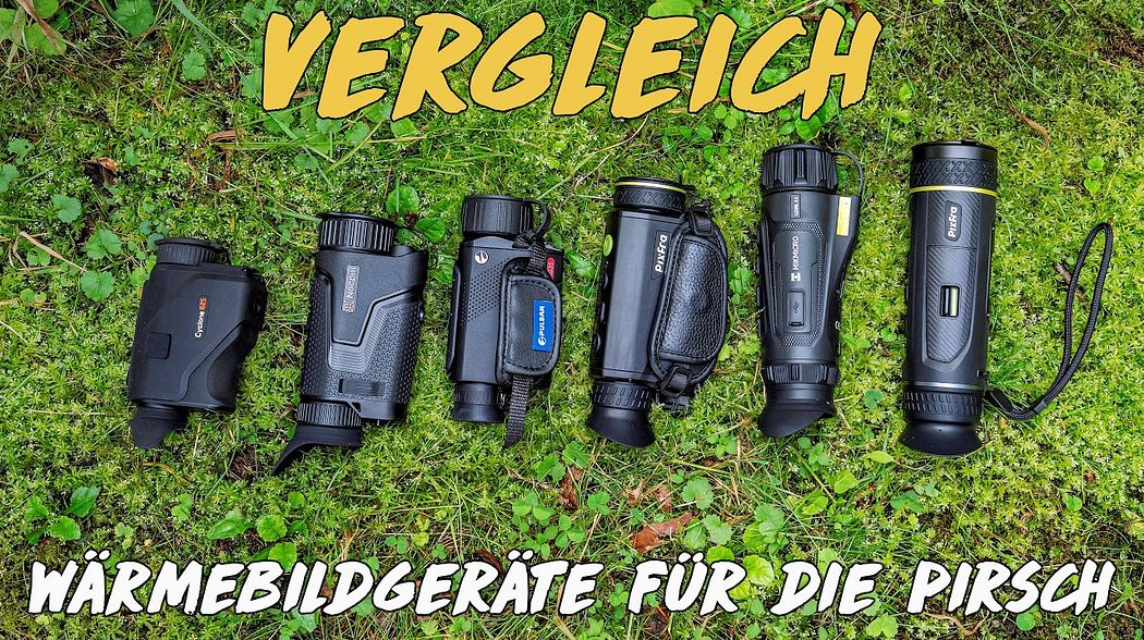 Vergleich - 6 Wärmebildhandgeräte für die Pirsch