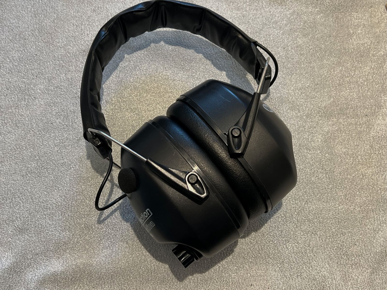 Elektronische gehoorbeschermers Worldconnection GS 2000 zwart