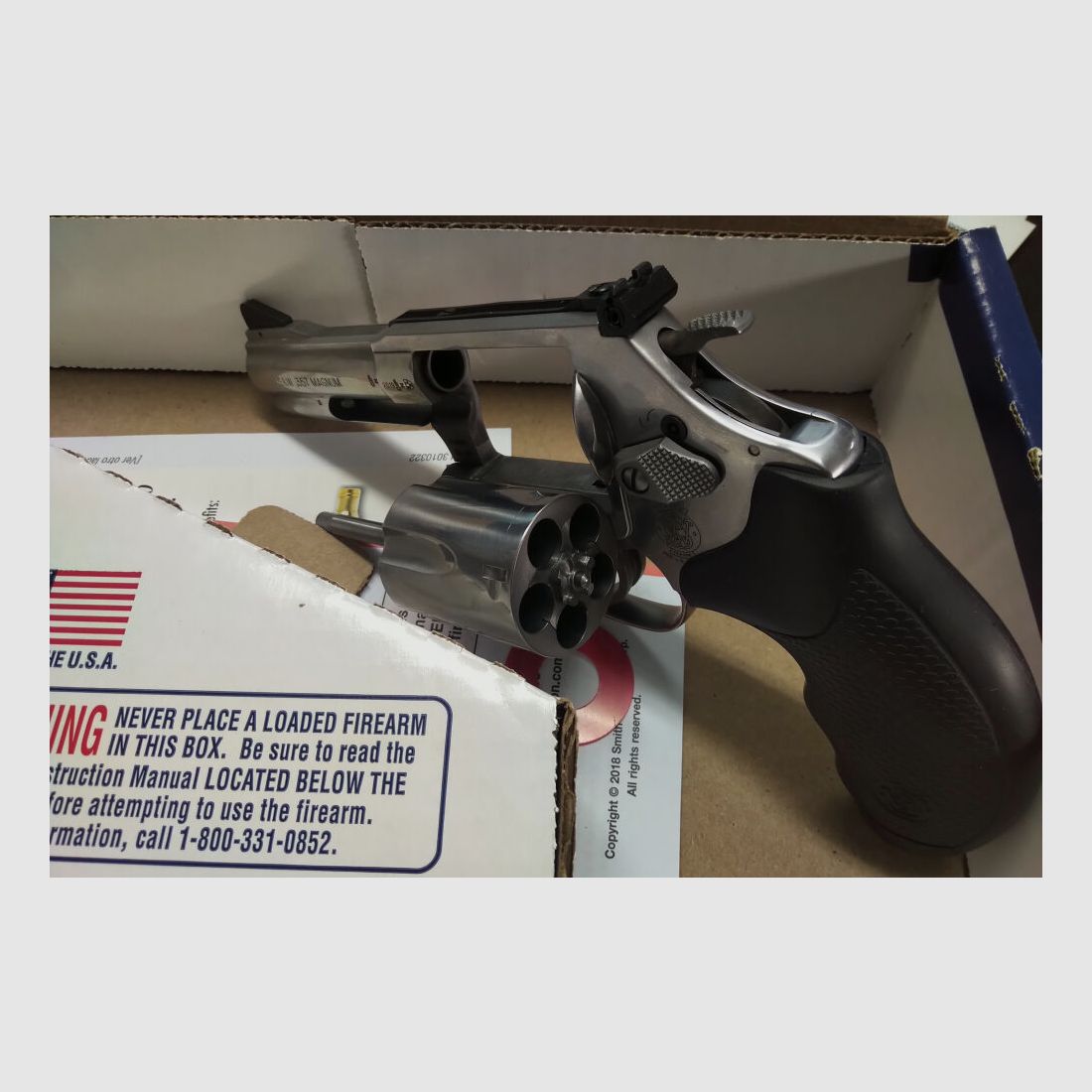 Smith & Wesson mod.60 3" stainless