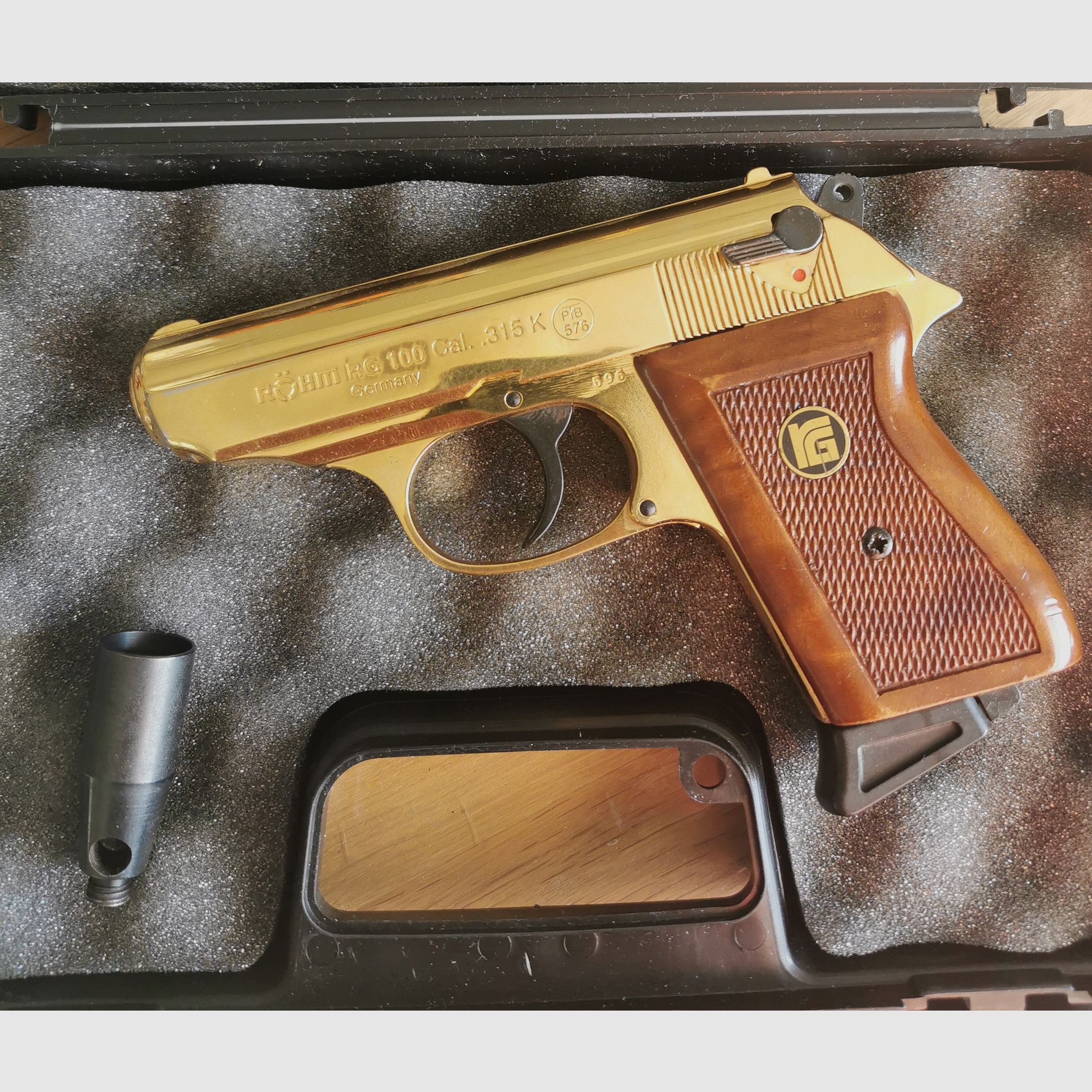 !Zarezerwowane !Röhm RG 100 Złoto wolne od 18 roku życia