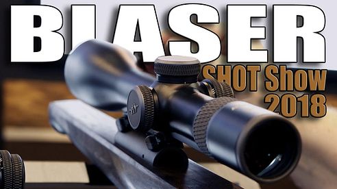 New Blaser Infinity riflescope for hunters - 1-7x28 - 2,8-20x50 - 4-20x58 - Shot Show 2018