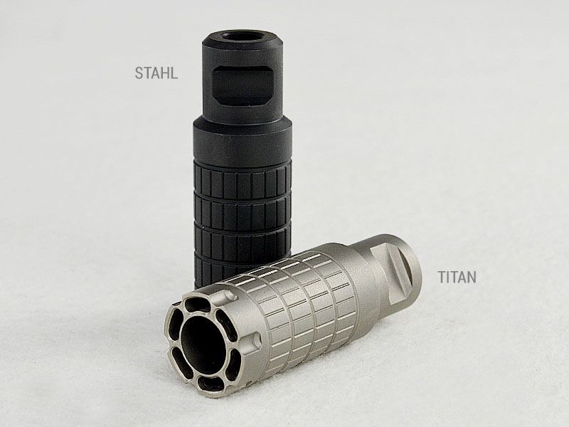 HERA ARMS LC Gen.2 Compensatore Lineare ACCIAIO, 1/2"x28 (Calibro .223 Remington) Gen.2
