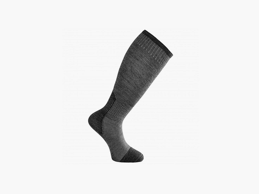 Woolpower Sock Skilled Liner Knee-High Dark Grey / Grey