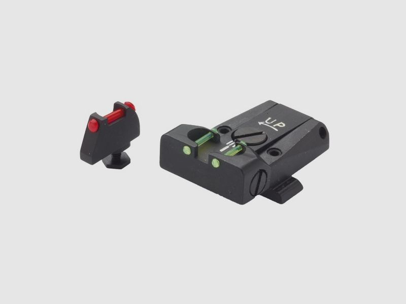 LPA – Fiberglas Visierung Glock 17,19,26/ Walther PDP / Fiberoptik