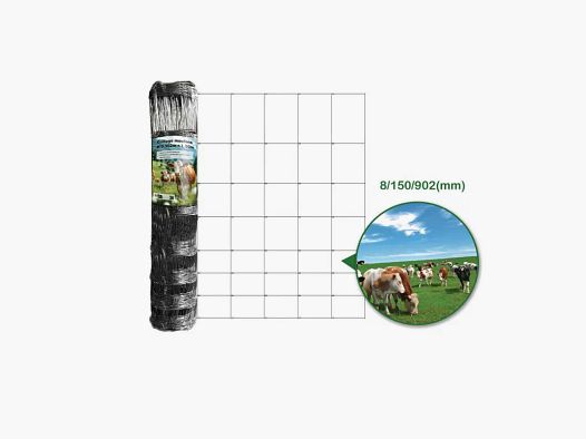 Verzinkter Schafzaun H.0,95m L.50m - Progressive Maschen 8/15/90,2mm