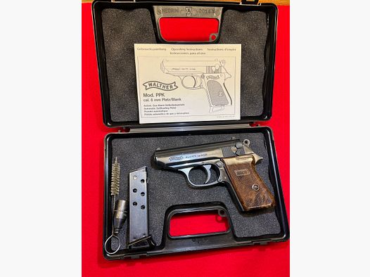 WALTHER PPK  8mm  Pistola a gas Schreckschuss