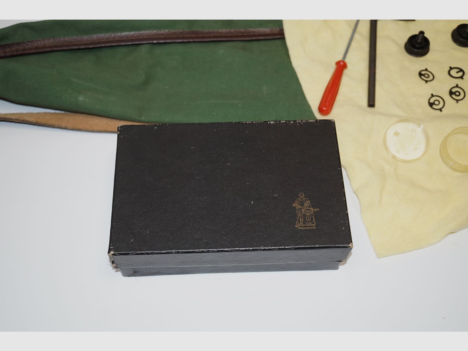 Haenel Mod. 312 side lever air rifle 4.5 mm diabolo with diopter 312