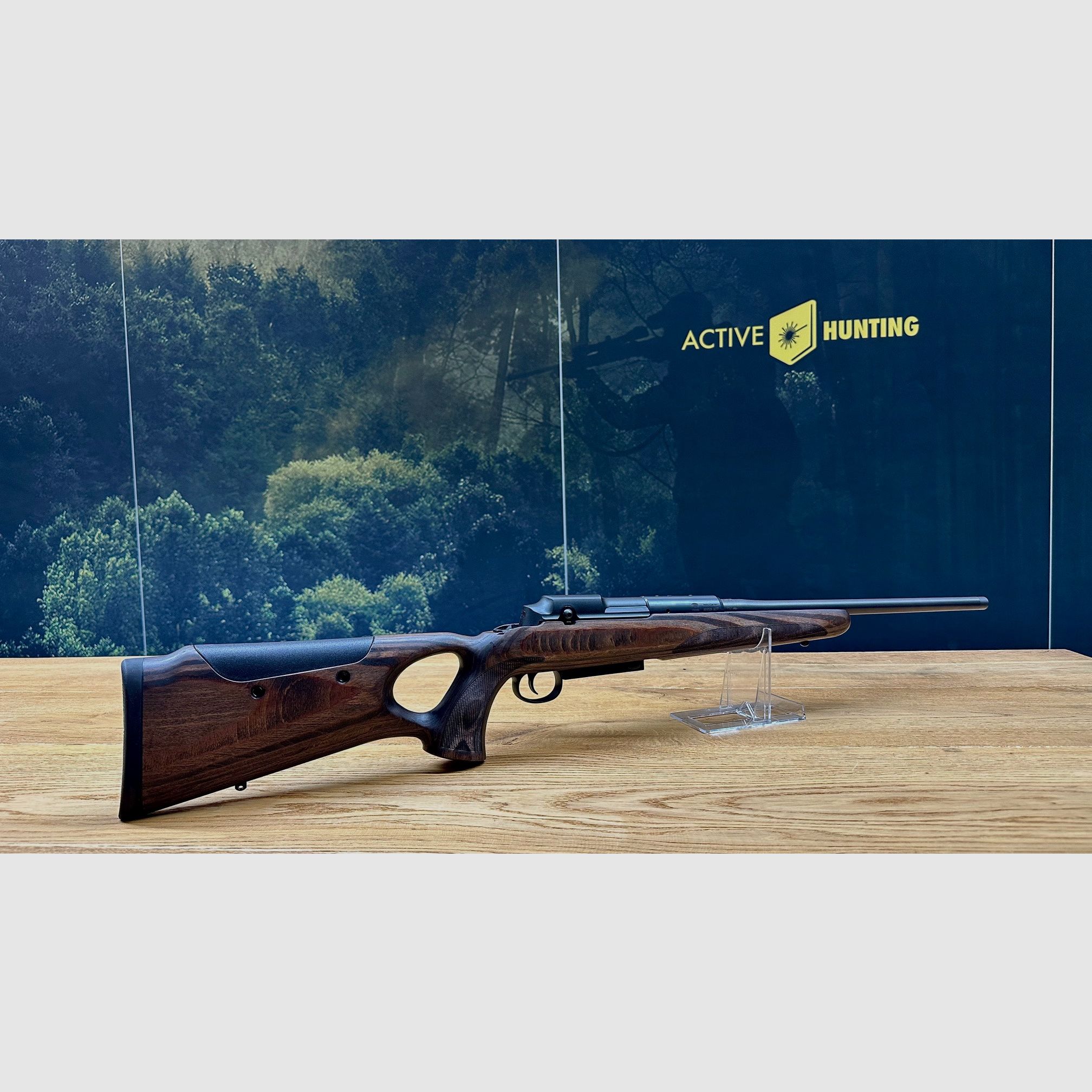 Mauser 25 Max Gauche / crosse en bois stratifié / dos de crosse réglable / .308 Win / LL 51 cm / M15x1