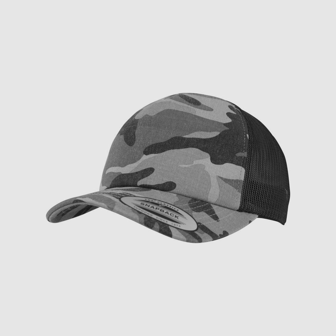 YUPOONG Inc. UNISEX Camo Trucker Cap