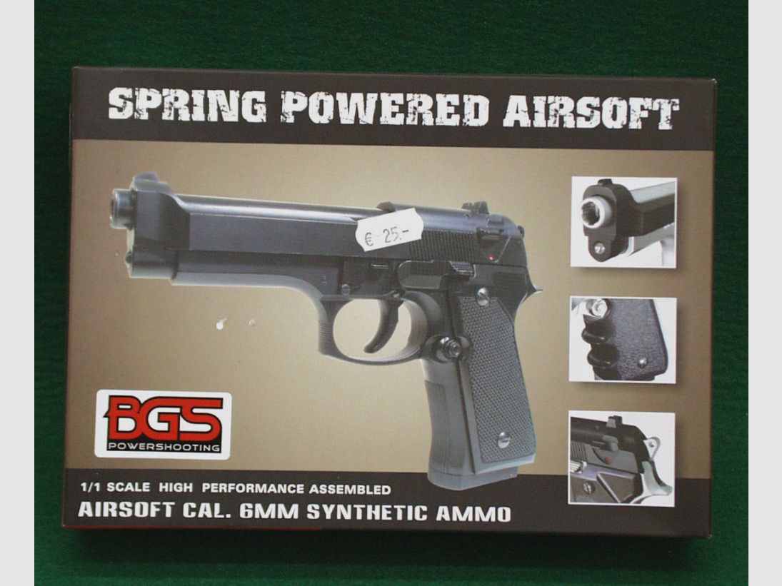 BGS Powershooting	 Beretta Mod.92 FS, Bild 1 von 2