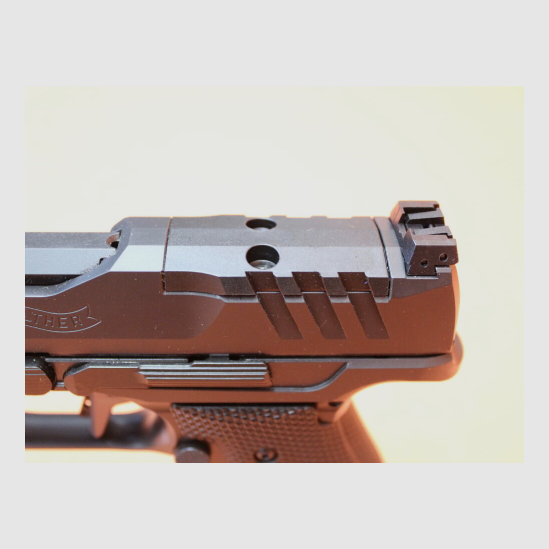 Walther Ha.Pistolet 9mmLuger Walther PDP Cadre en acier Match Taille complète 5" Canon polygonal/ Prêt pour optiques SF