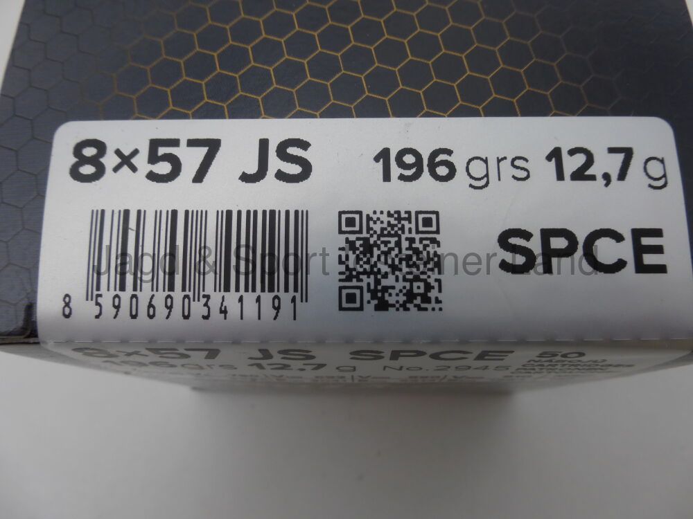 Sellier & Bellot 196grs, SPCE (softpoint cutted edge)