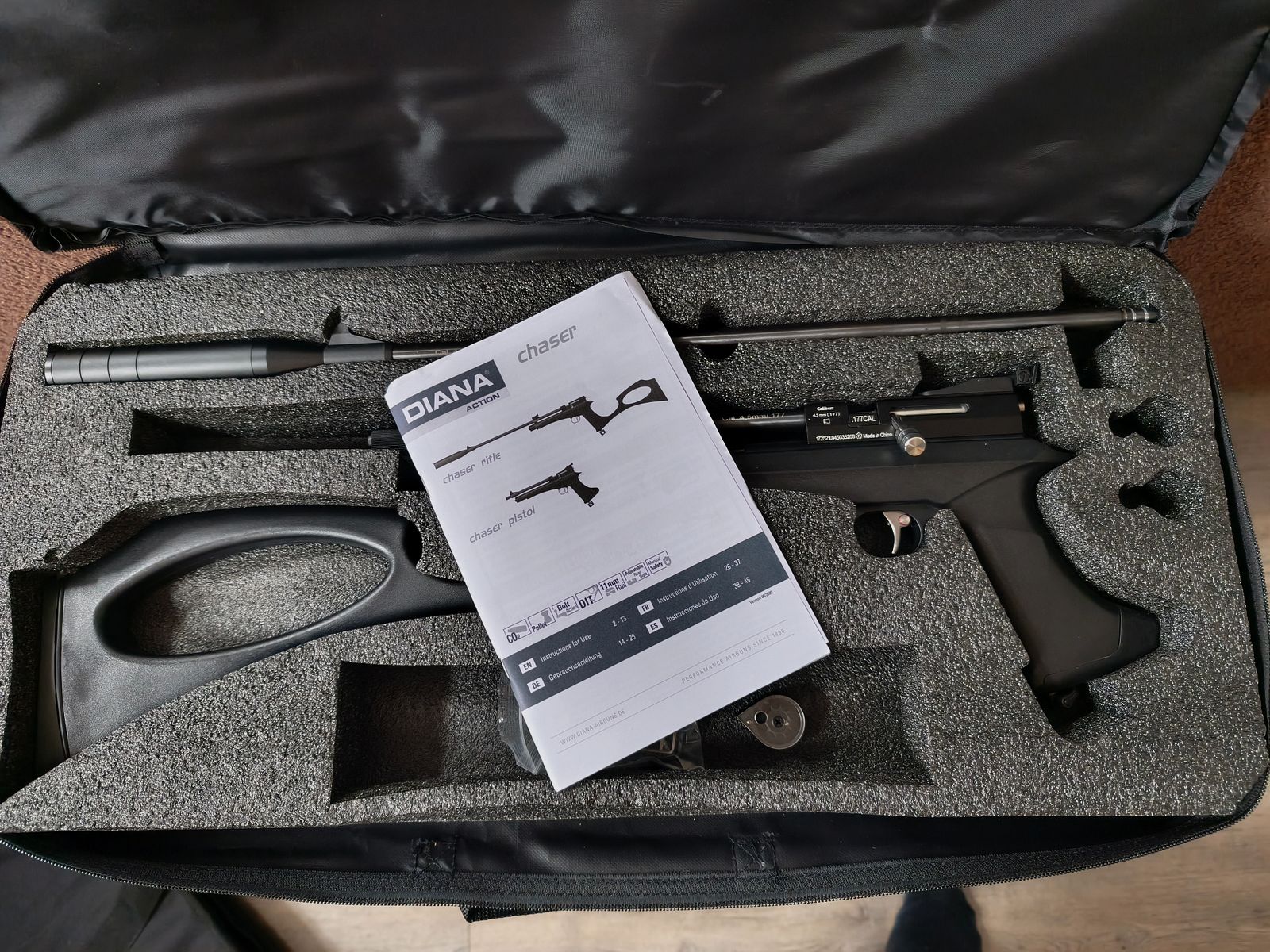 Diana Chaser Rifle Co2 Gewehr 4,5 mm Diabolo (P18)