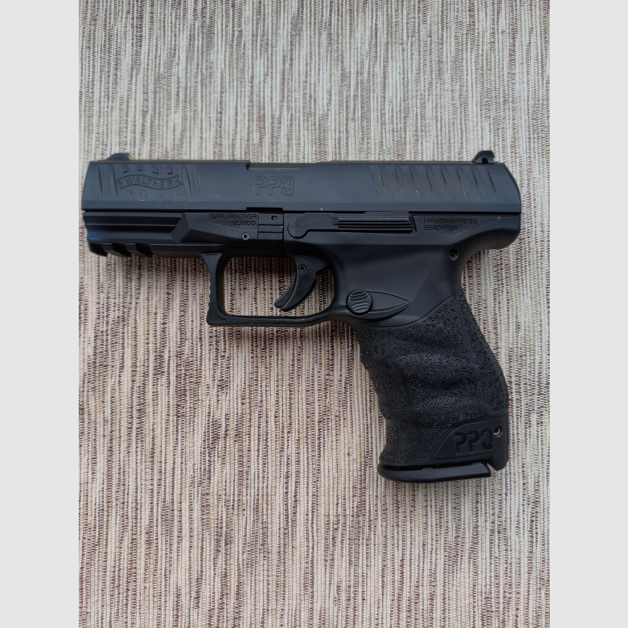 Walther PPQ M2 9x19 FCE****, top Zustand, 500+ Munition + volles Zubehör-Paket!