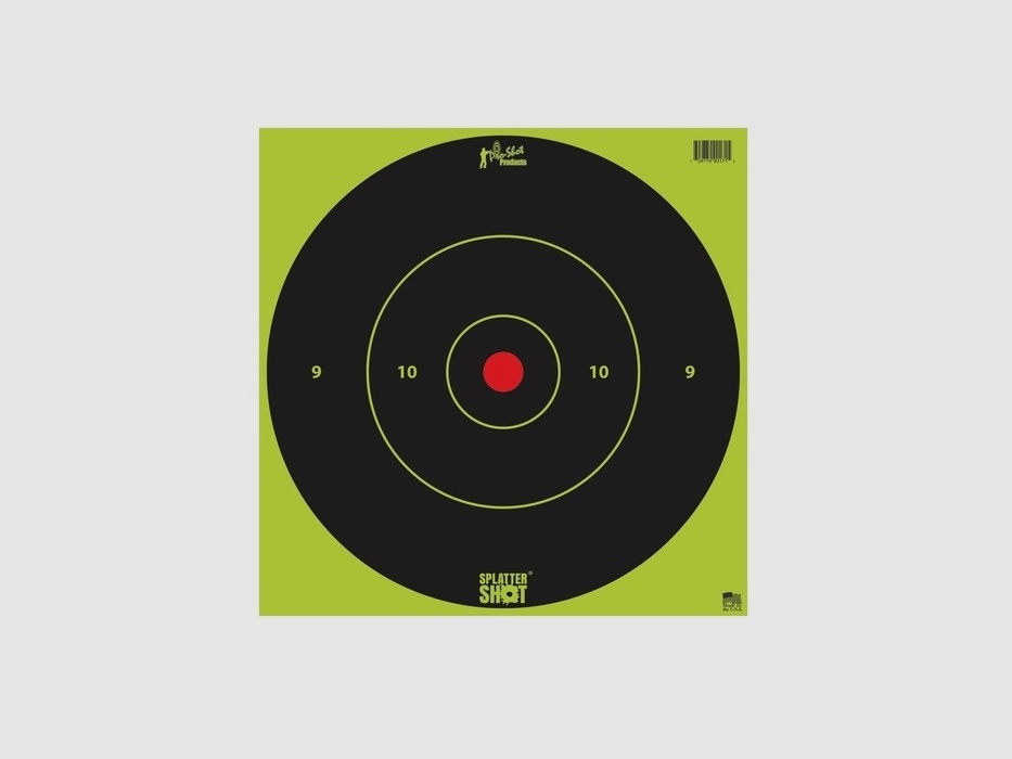 5 Tarcze Bullseye Zielone 30cm