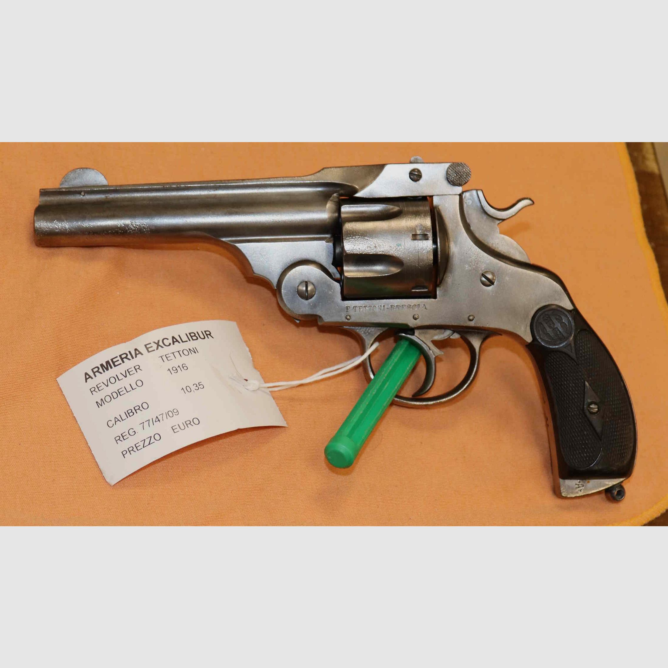 Revolver Tettoni Modello 1816 Calibro 10.35, immagine 3 di 8