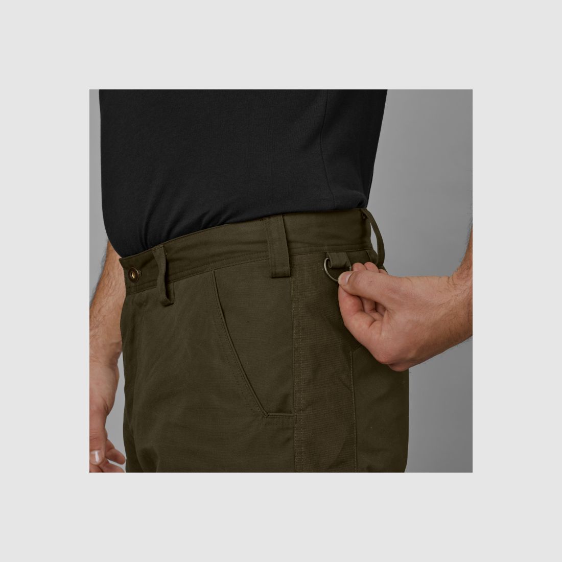 Härkila Herren Hose Asmund Willow green