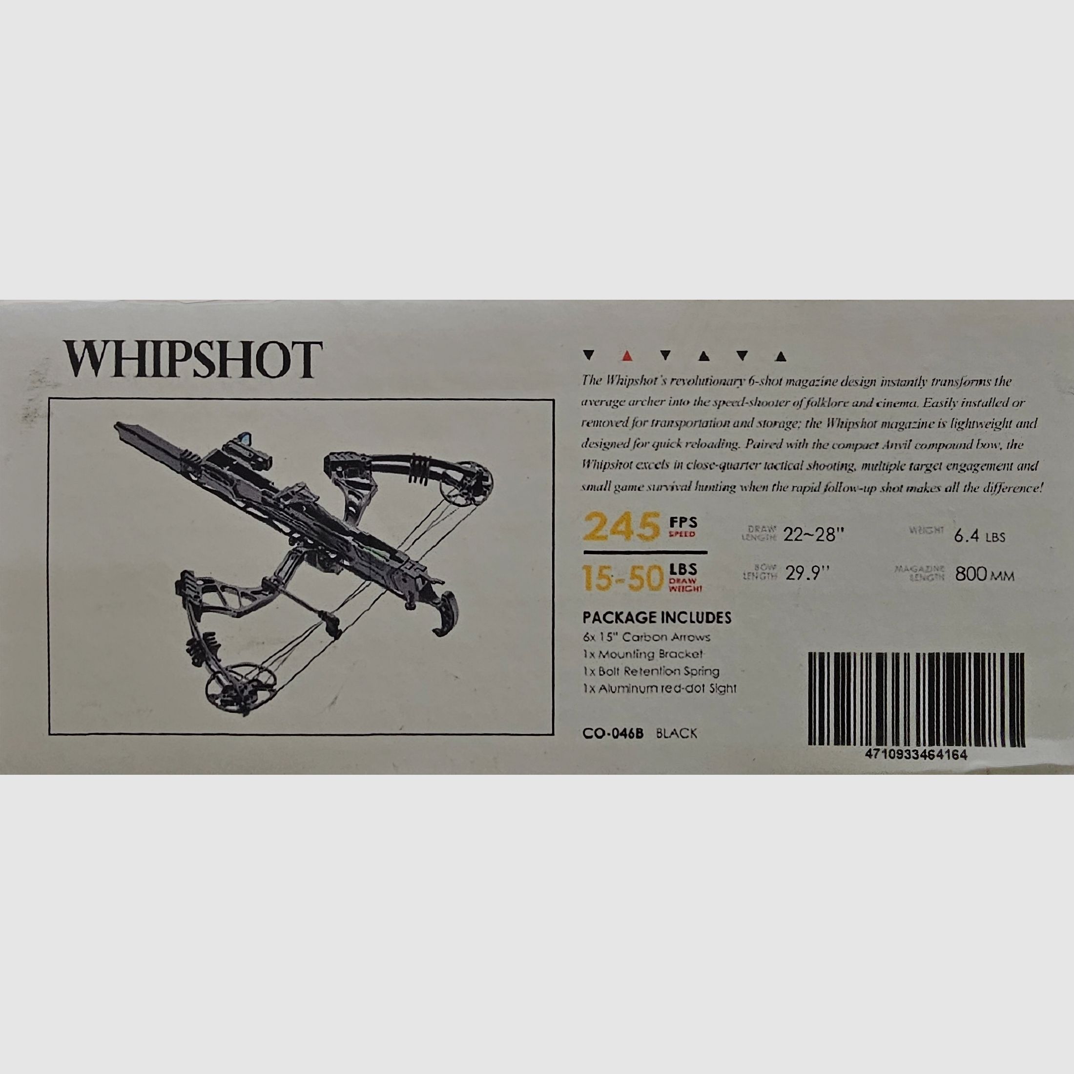 Whipshot Compoundbogen von Ek Archery