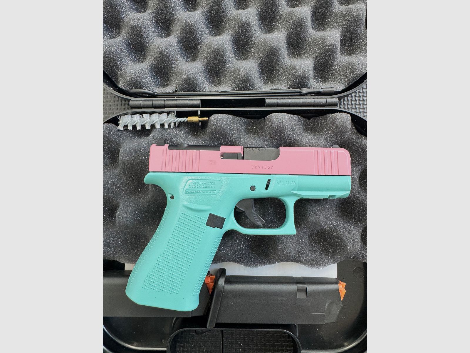 Glock 43X R/MOS/FS 9 x 19 mm incl. rail