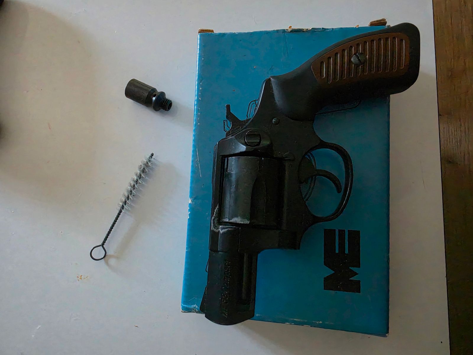ME-38 Compact PTB 542 mit F kennzeichnung Schreckschussrevolver