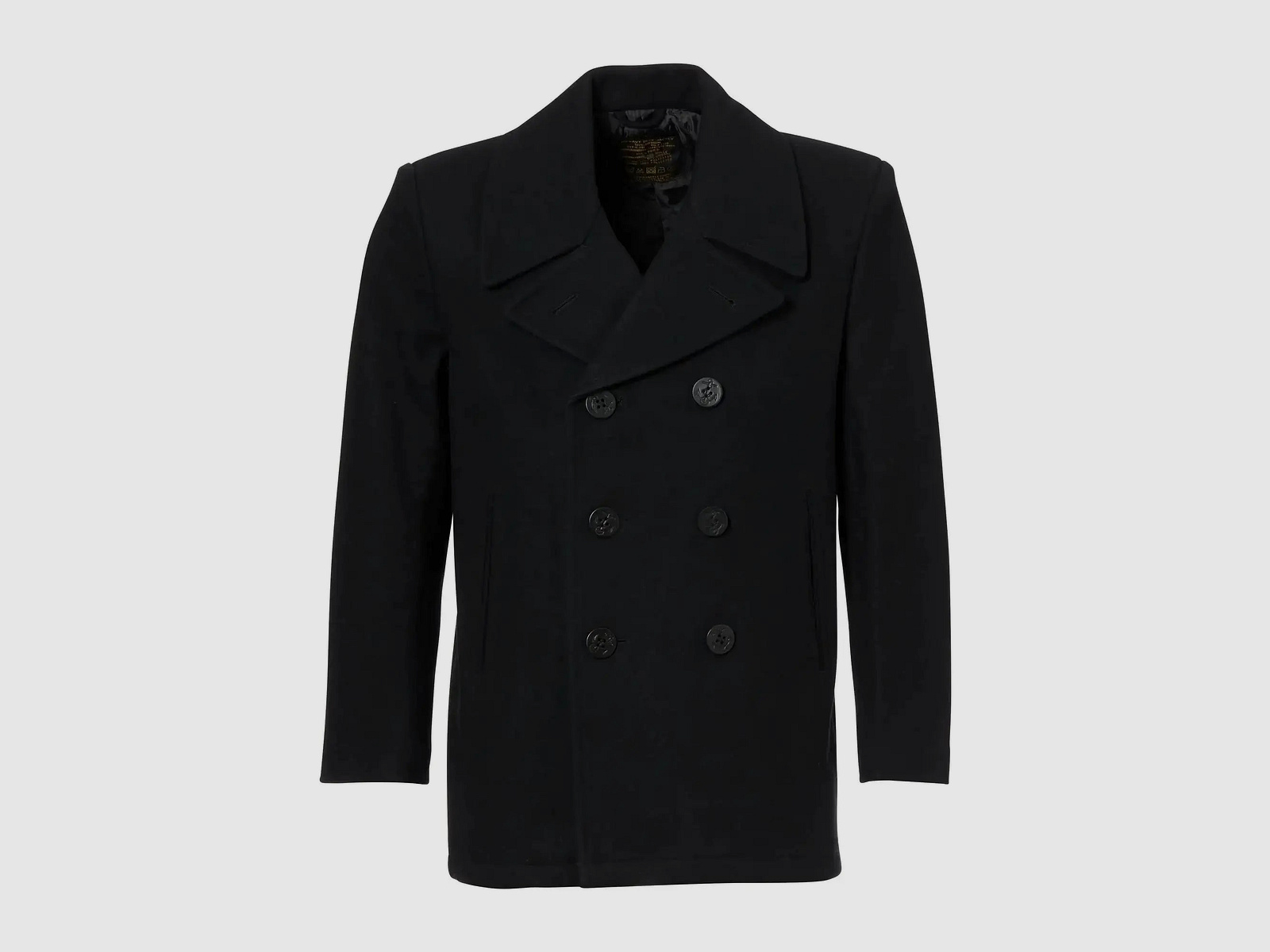 Mil-Tec US Navy Pea Coat - Dark Blue / S Men