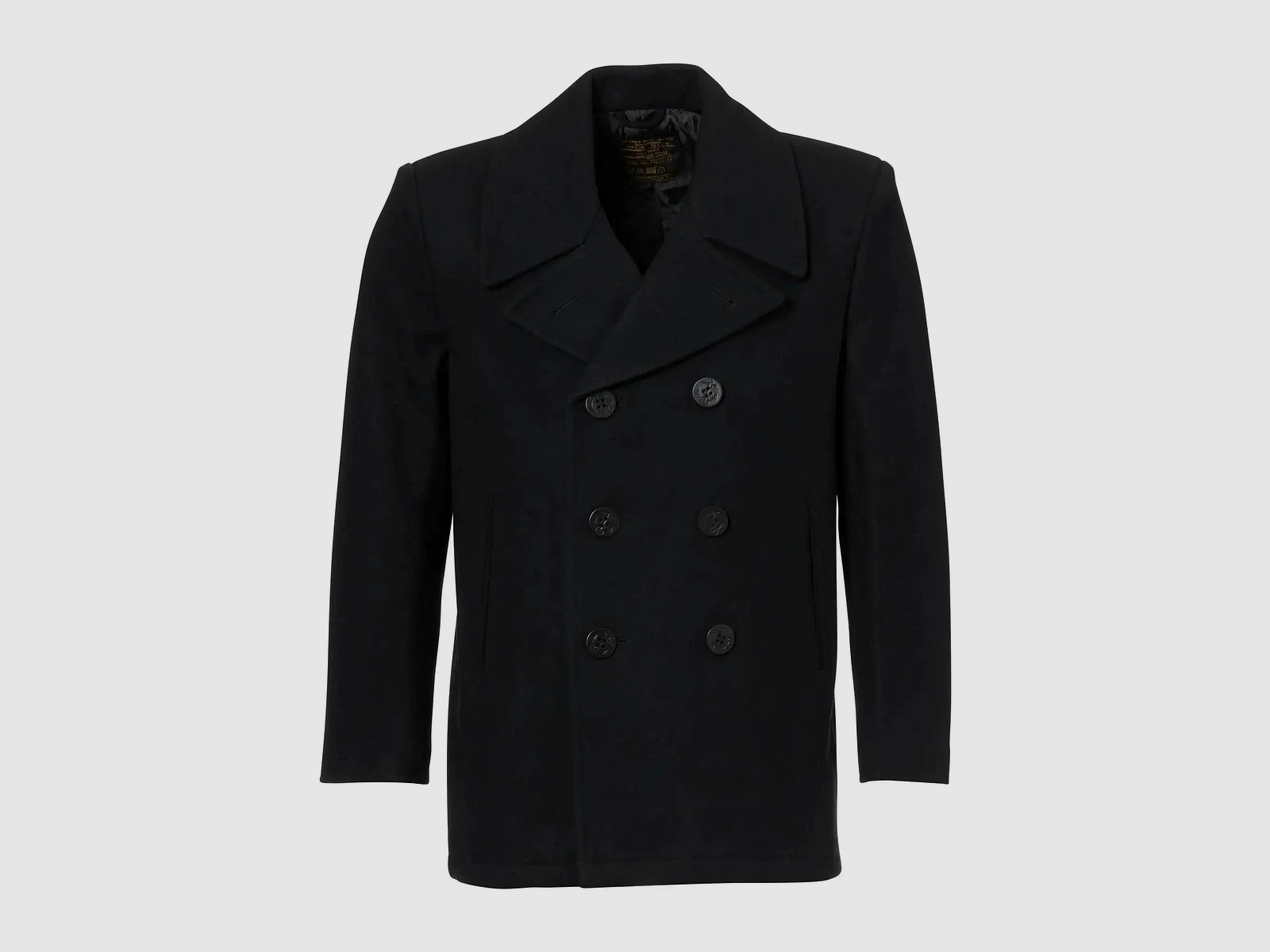Mil-Tec US Navy Pea Coat - Dark Blue / S Men