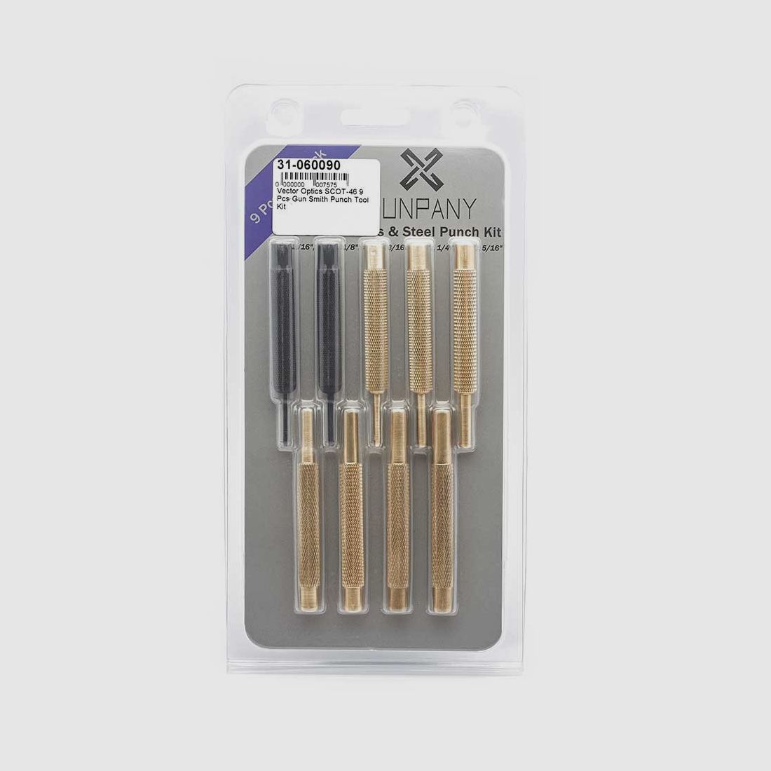 Vector Optics SCOT-46 9-teiliges Bohrwerkzeug-Set für Büchsenmacher, Bild 2 von 3