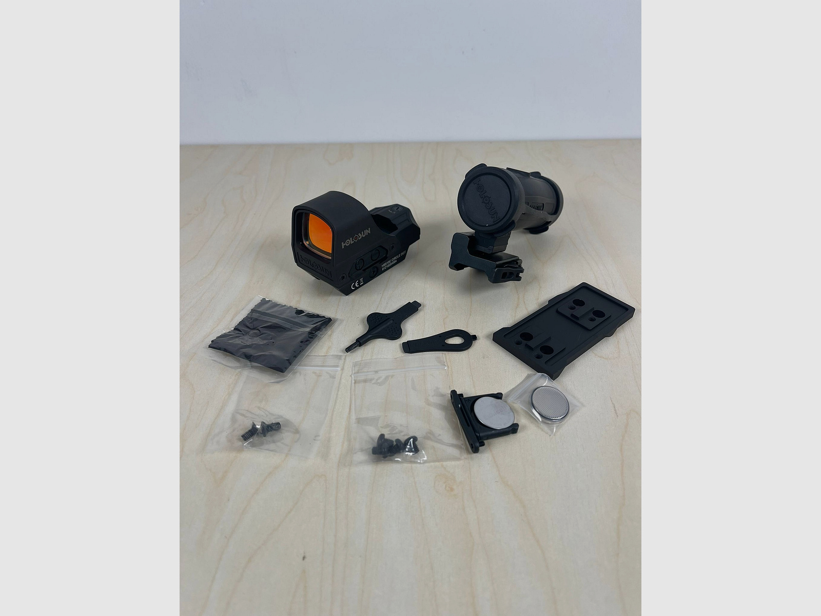 Holosun Set HS510C + HM3X Magnifier + Schutzkoffer
