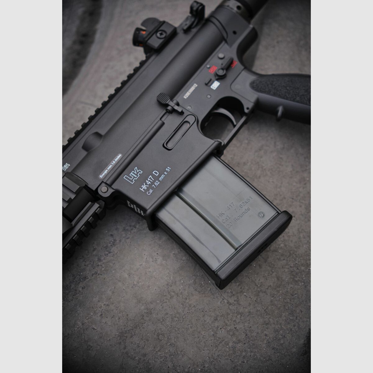 Heckler & Koch HK417 D GBB Airsoft -F-