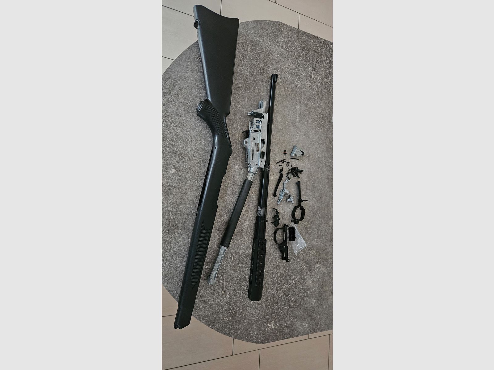 Umarex Ruger 10/22 zerlegt mit Picatinny