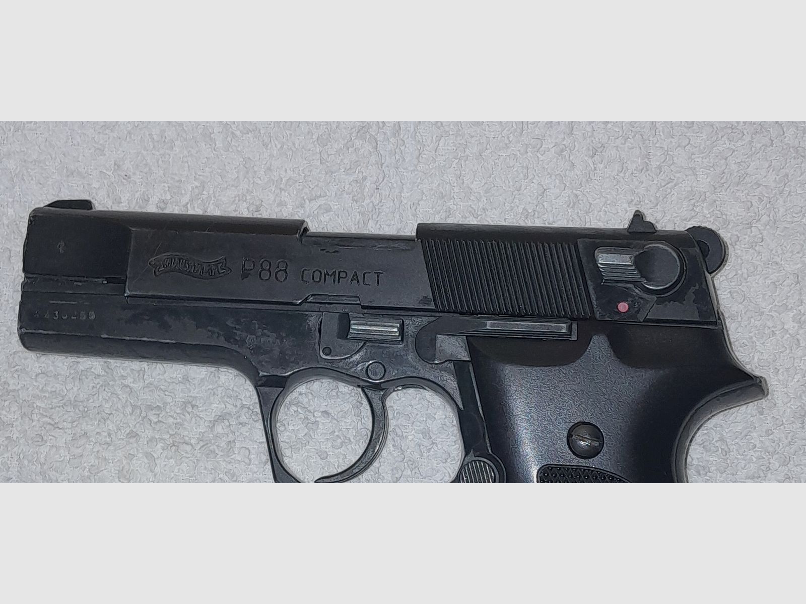 Walther P88 Compact Kal. 9mm P.A.K. im Used-Look