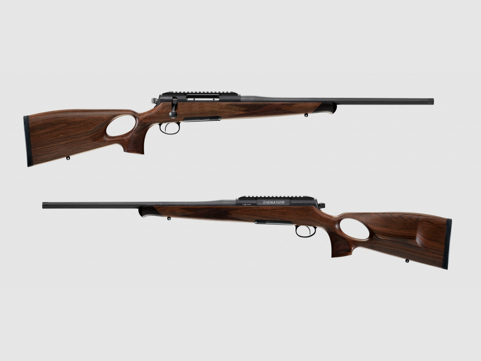 Rssler Signature Luxus Lochschaft, mit Zeiss Conquest V4 3-12x56