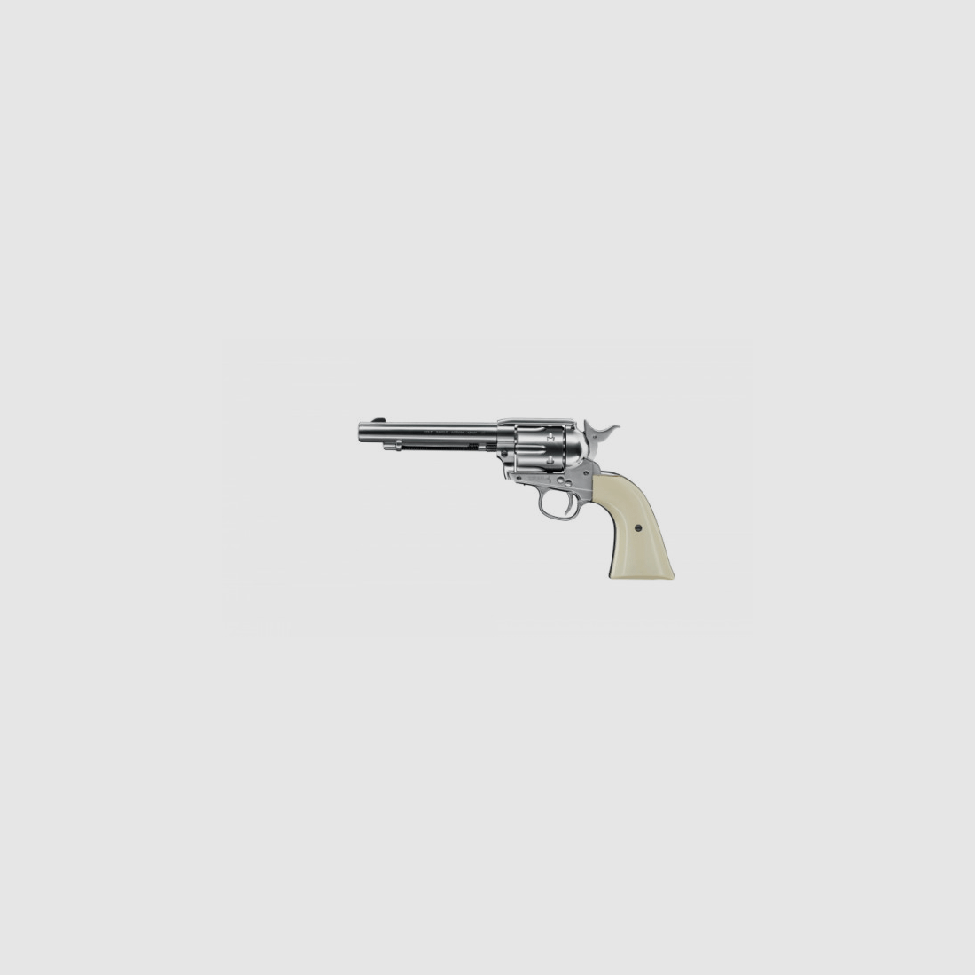 REVOLVER COLT SAA .45 PEACEMAKER KAL. 4,5MM - CO2 - NICKEL/WHITE