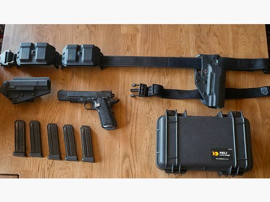 Schmeisser 1911 Hugo 5" 9mm – Full Package: BDMP & Jagd-Ready – Top Zustand